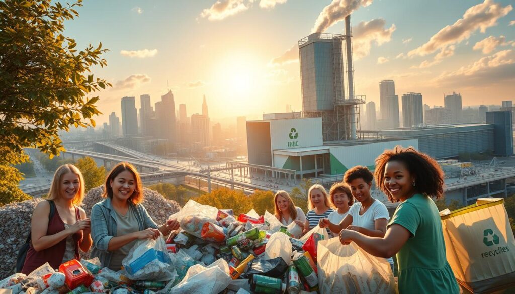Recycling und Umweltschutz