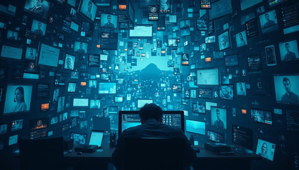 digitale Überlastung